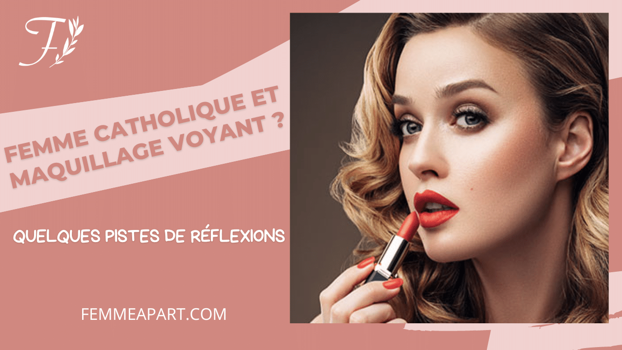 Une femme élégante porte-t-elle du maquillage voyant ?