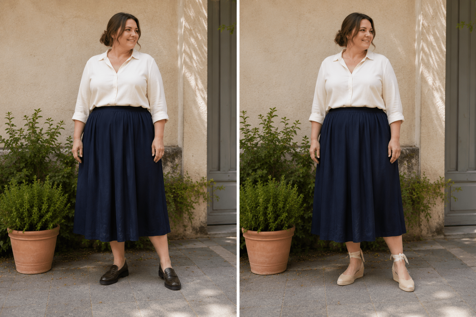 Quelles chaussures porter avec une robe ou une jupe midi ? Le guide pour une tenue moderne et élégante